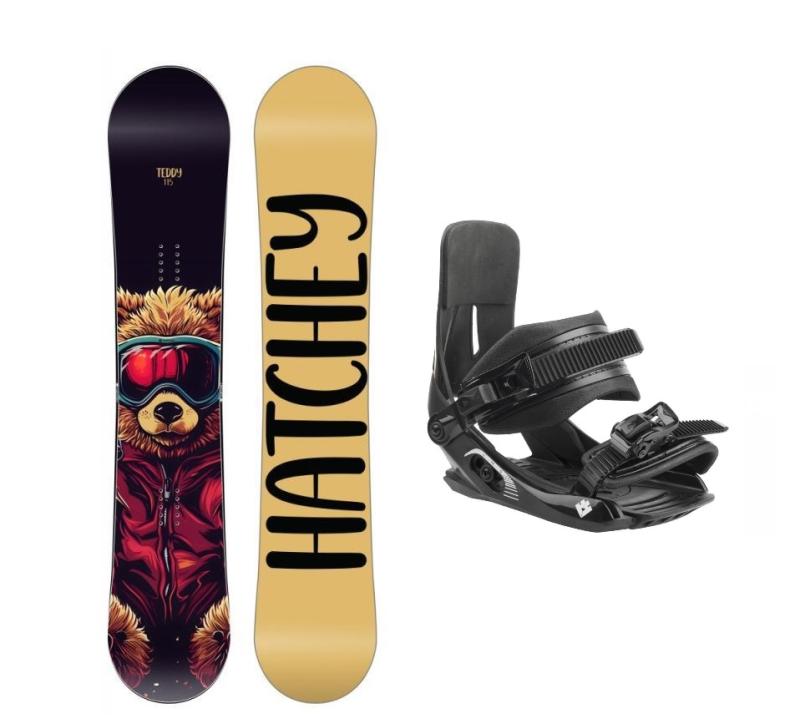 Hatchey Teddy dětský snowboard + Hatchey Tactic Junior vázání