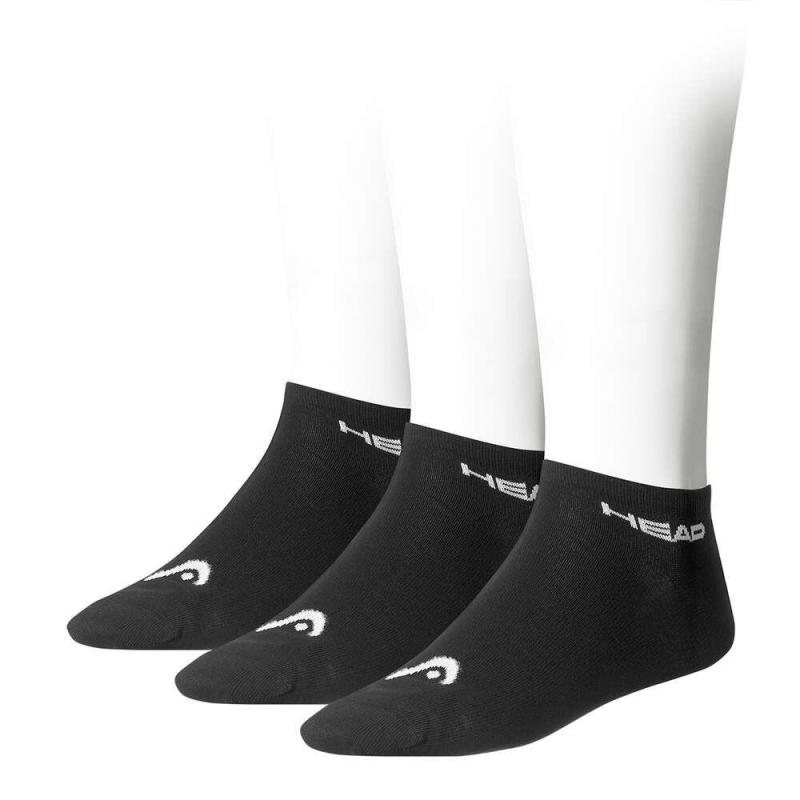 Head Tennis 3P Sneaker sportovní ponožky černá