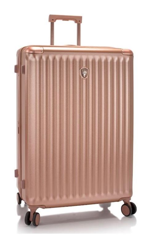 Heys Luxe L Rose Gold kufor + kozmetická taštička zadarmo