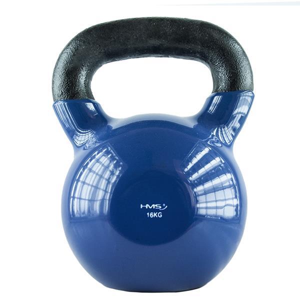 HMS KN 16 KG KETTLEBELL POKRYTÝ VINYLOM
