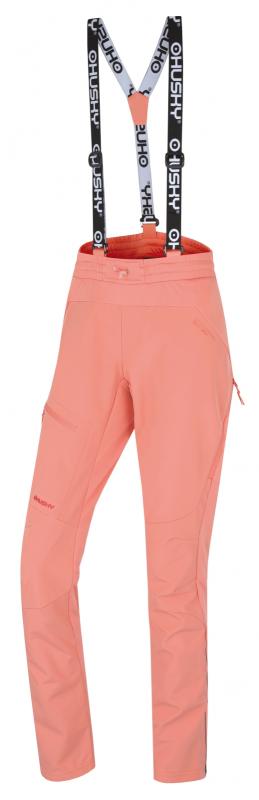 Husky Kixees L light orange dámské outdoor kalhoty