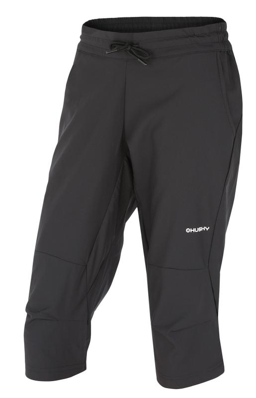 Husky Dámske outdoorové 3/4 nohavice Speedy L čierna