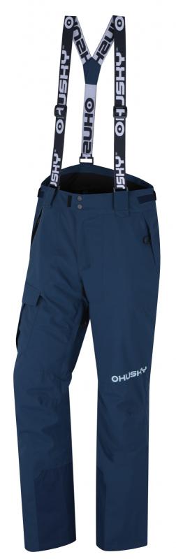 Husky Gili M dark blue pánské lyžařské kalhoty
