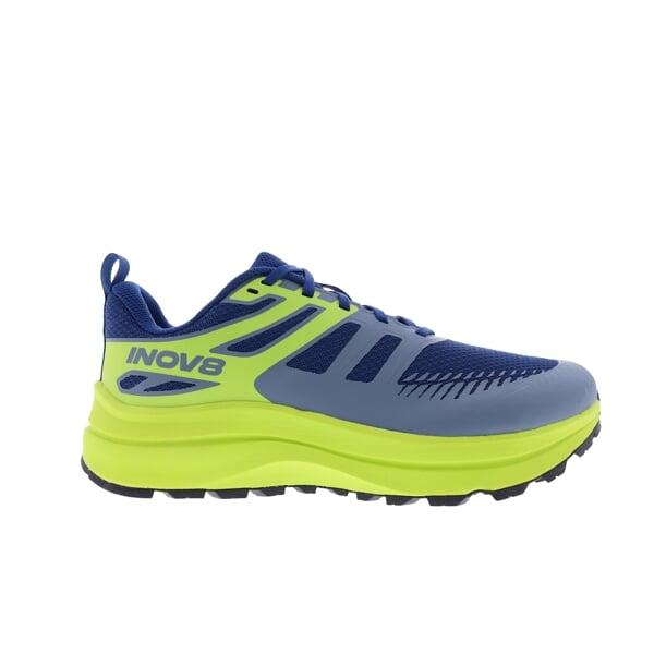 Inov-8 TRAILFLY MAX M (wide) blue/lime/black - modrá běžecká obuv