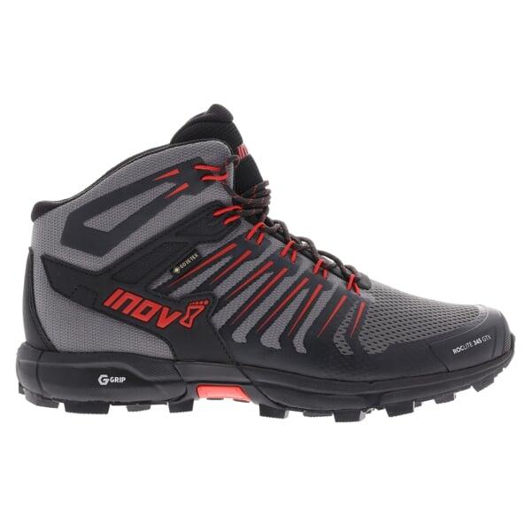 Inov-8 ROCLITE 345 GTX M (M) grey/black/red - šedá outdoor obuv
