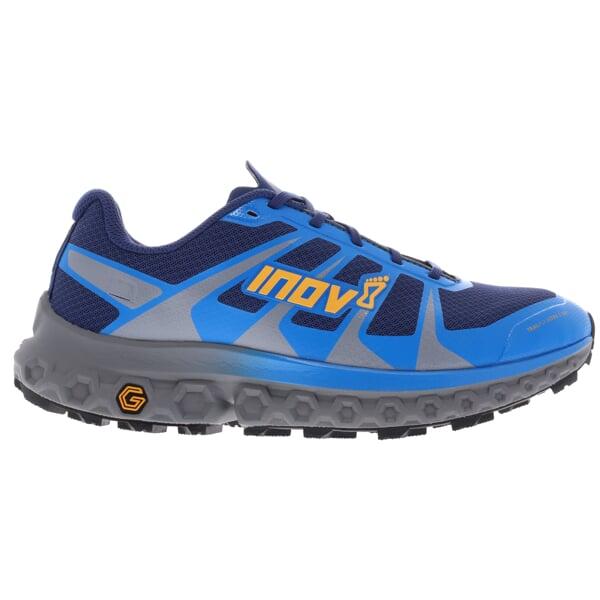 Inov-8 TRAILFLY ULTRA G 300 MAX M (S) blue/grey/nectar - modrá běžecká obuv