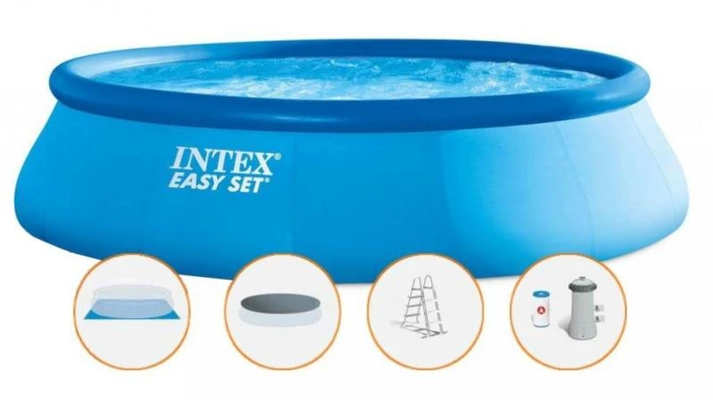 Intex Bazén Easy 457x107 SET s filtrací 26166