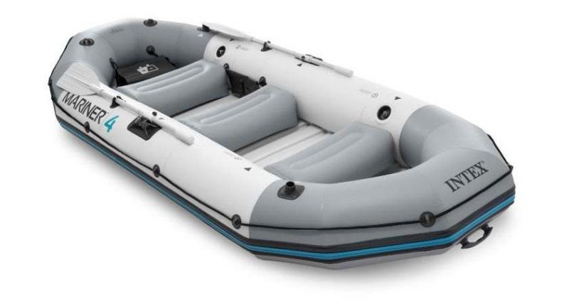 Intex 68376 MARINER 4 Set Člun + pádla a pumpa