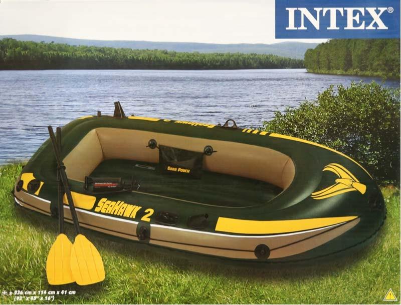 Intex SEAHAWK 2 SET Člun + vesla a pumpa