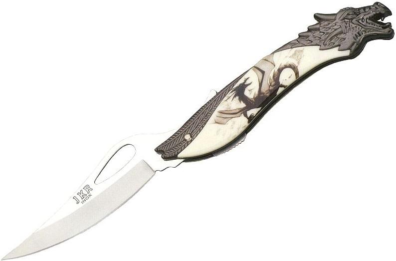 Joker zavírací nůž Zamak Dragon 90 mm motiv draka
