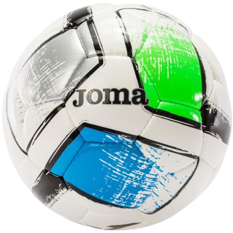 Joma Dali II futbalová lopta sivá-zelená