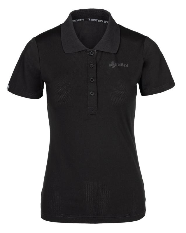 Kilpi COLLAR-W černé dámské polo tričko