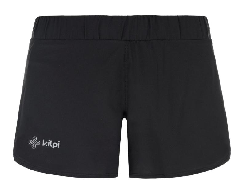 Kilpi LAPINA-W čierne dámske bežecké šortky