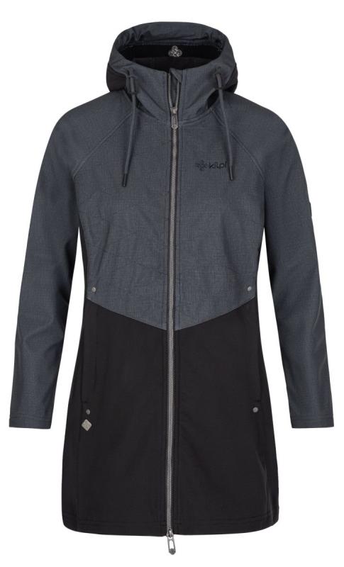 Kilpi LASIKA-W Čierny dámsky softshell kabát