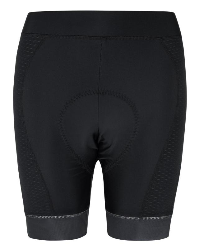 Kilpi PRESSURE-W černé dámské cyklistické šortky