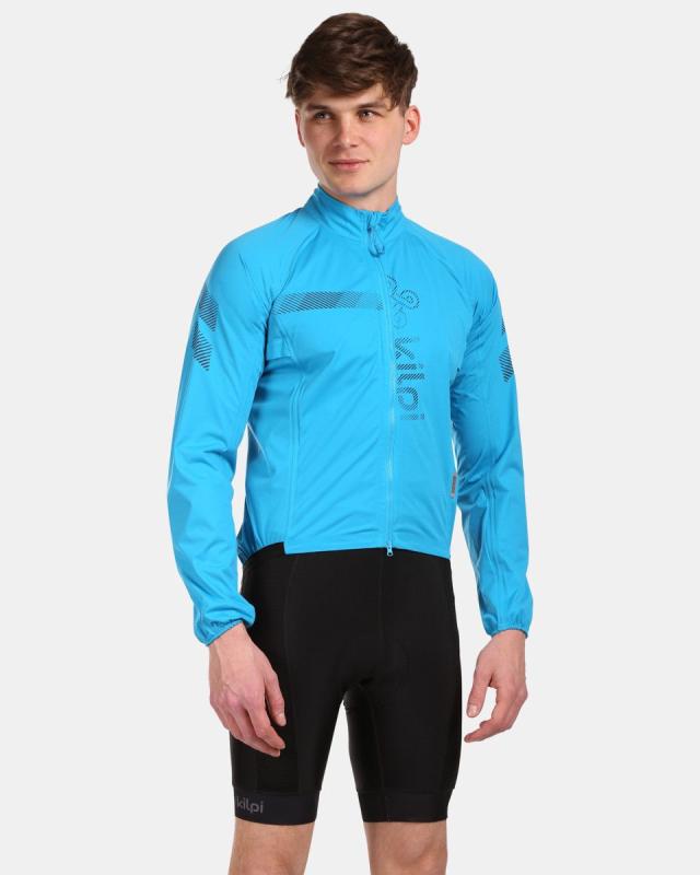 KILPI RAINAR-M Modrá pánská cyklistická bunda