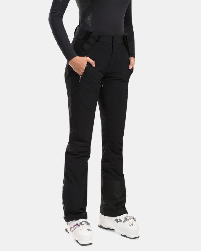 KILPI RAVEL-W Černé dámské lyžařské kalhoty