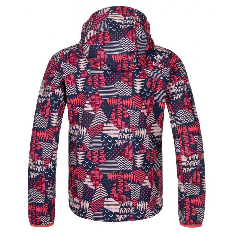 Kilpi RAVIA-J růžová dívčí softshell bunda