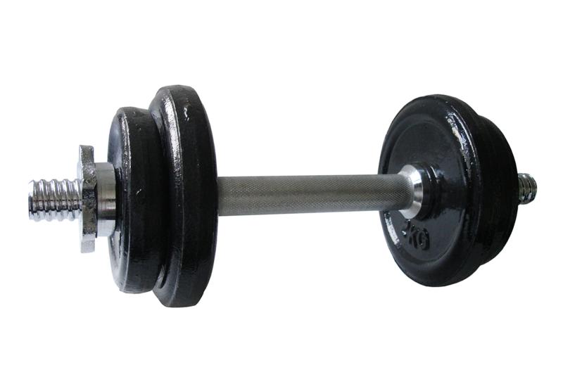 Kubisport Činka nakládací jednoruční 8,5 kg - průměr 30 mm