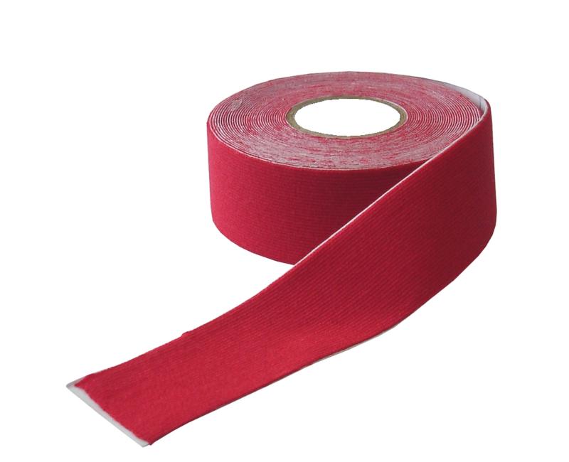 Kubisport Kineziologický tape 2,5 x 5 m červený
