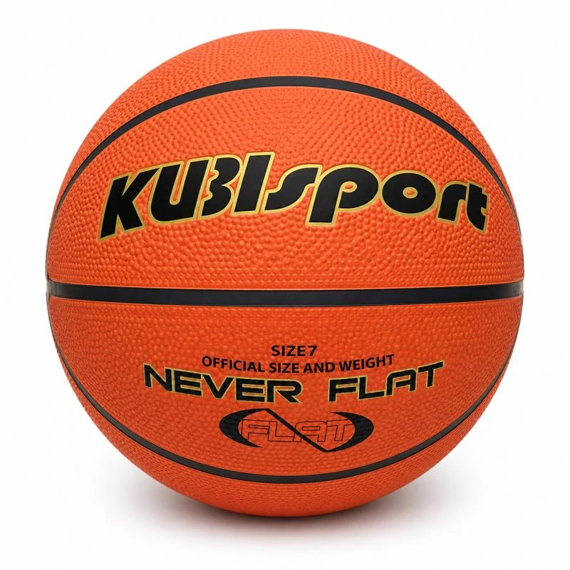 Levně Kubisport Míč basketbalový oranžový G743-5K velikost 7