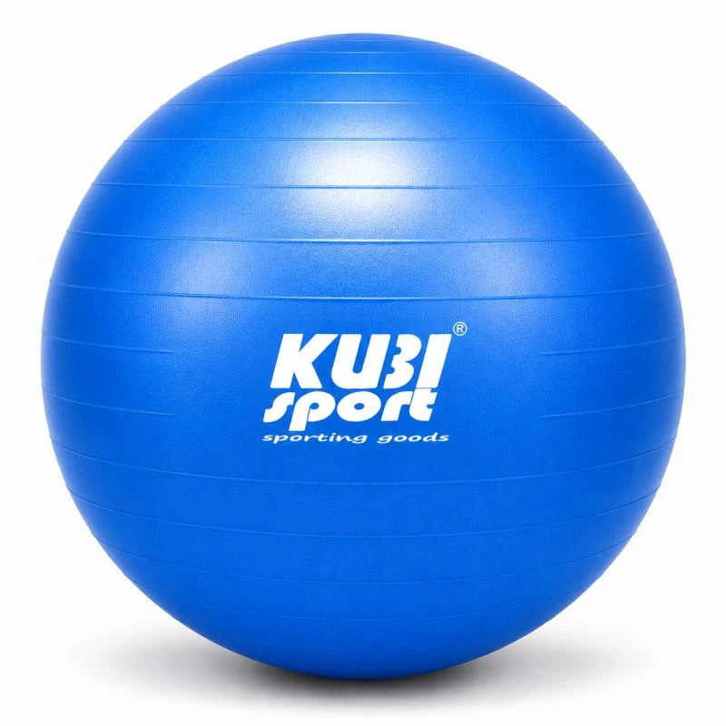 Levně Kubisport Míč gymnastický 750mm, nosnost 150 kg - modrý