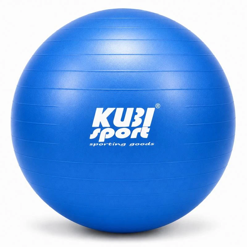 Levně Kubisport Míč gymnastický (gymbal) 850mm modrý