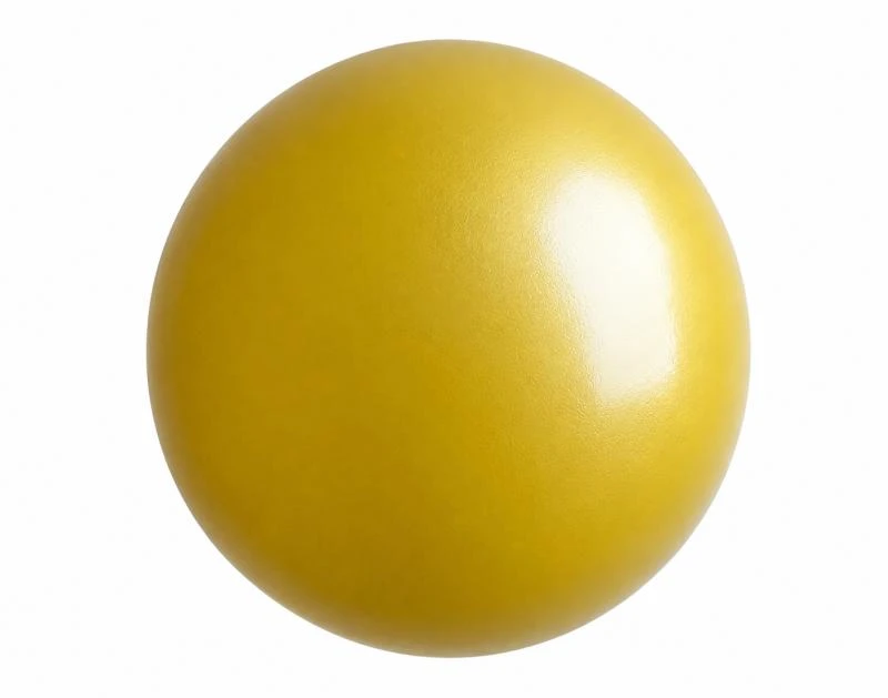 Levně Kubisport Míč OVERBALL 26 cm žlutý