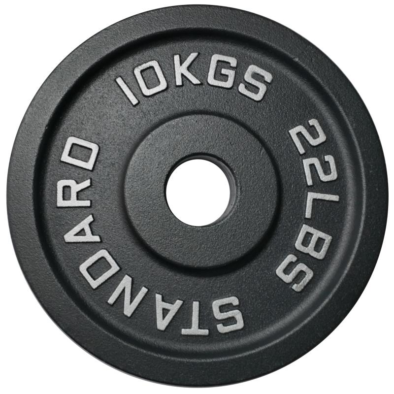 Kubisport Náhradný kotúč špeciálny liatinový 10 kg - priemer otvoru 50 mm