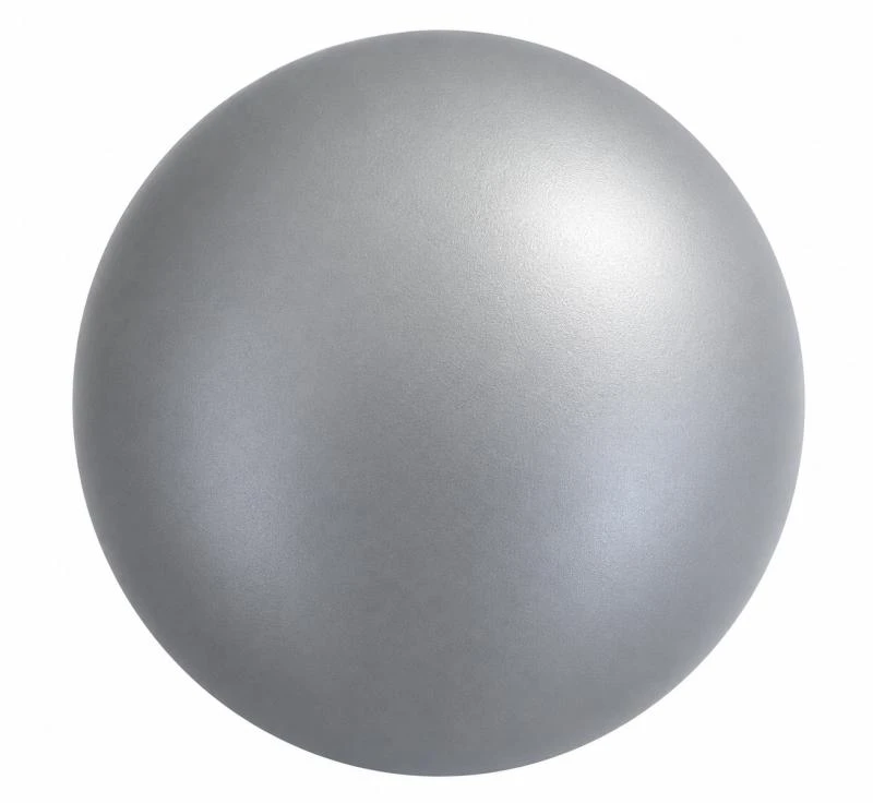 Levně Kubisport Overball 20 cm stříbrný