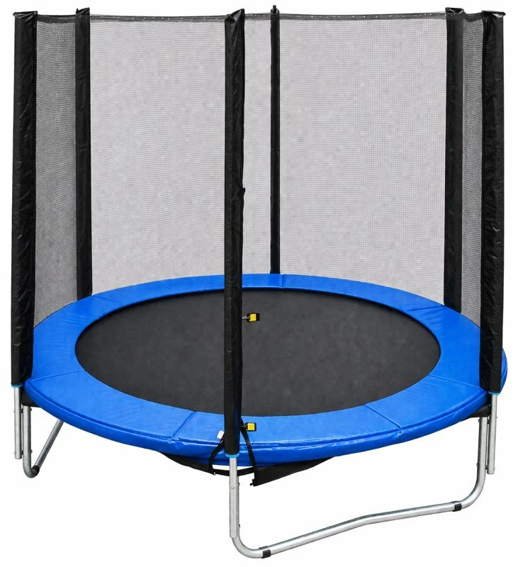 Levně Kubisport Trampolína s ochrannou sítí - 244 cm