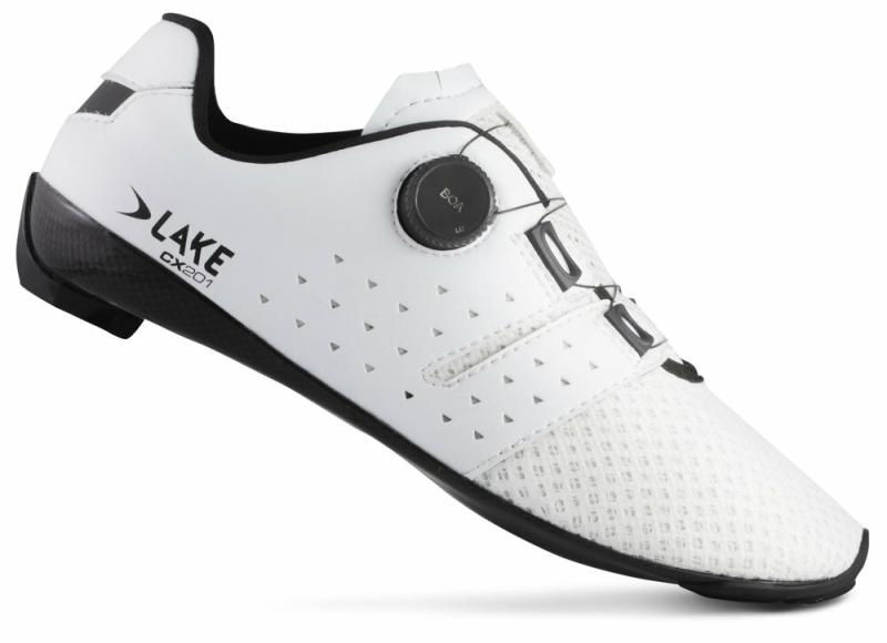 Lake CX201 bielo/čierne cyklistické tretry + zľava 12 € na príslušenstvo
