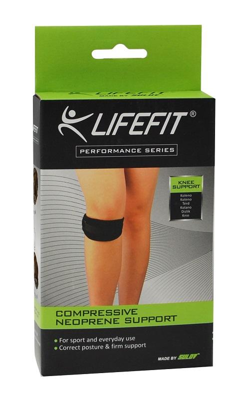 Lifefit Neoprénová bandáž BN301 Patelárny-Koleno páska
