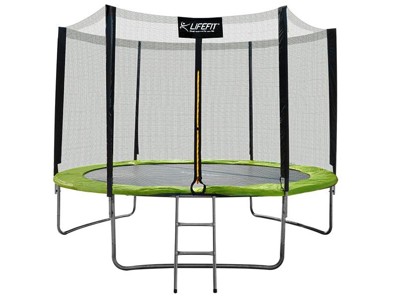 Lifefit Trampolína 305 cm vč. sítě a schůdků