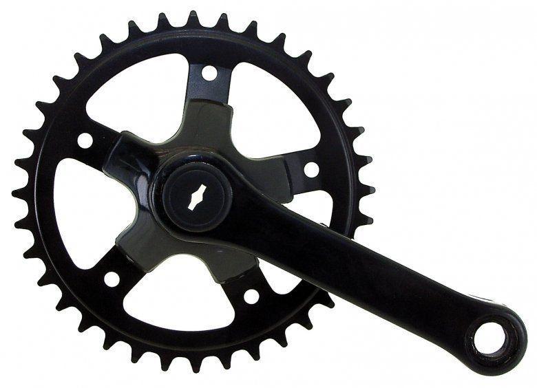 M-wave Kľuky Jednoprevodník 127mm 36 Zubov