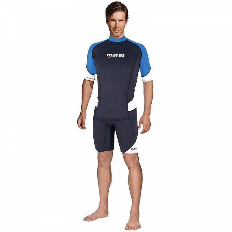 Mares Pánské lycrové triko RASHGUARD, krátký rukáv