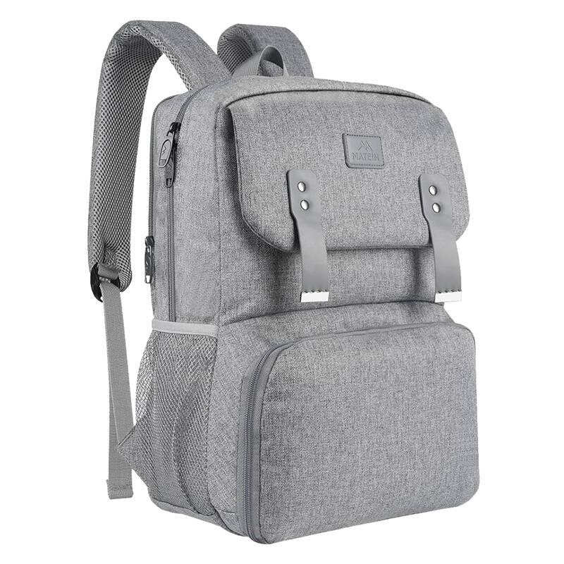 Matein Batoh na notebook / taška na oběd 15,6' 1161 USB Grey