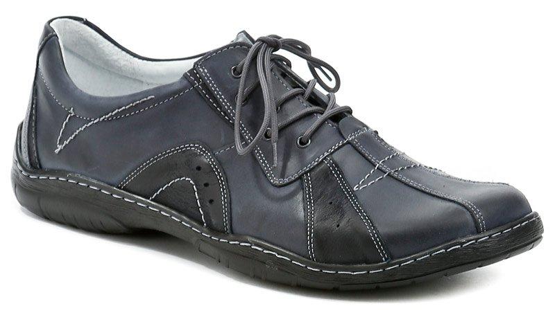 Mateos 181 denim pánske nadmerné poltopánky