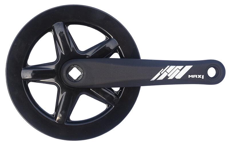 Max1 kliky Single 42z 175mm černé s krytem