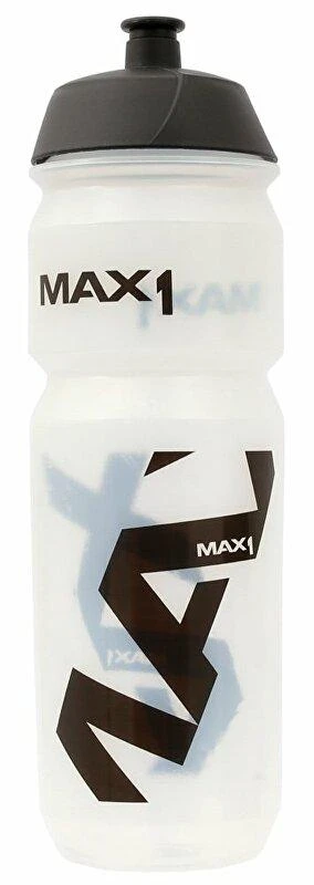 Levně Max1 lahev Stylo 0,85 l transparentní černá