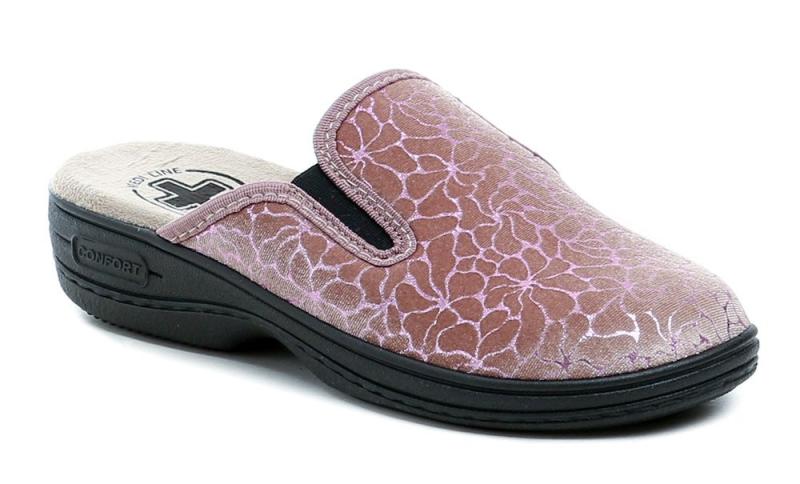 Medi Line 529 růžové dámské zdravotní pantofle - EU 40