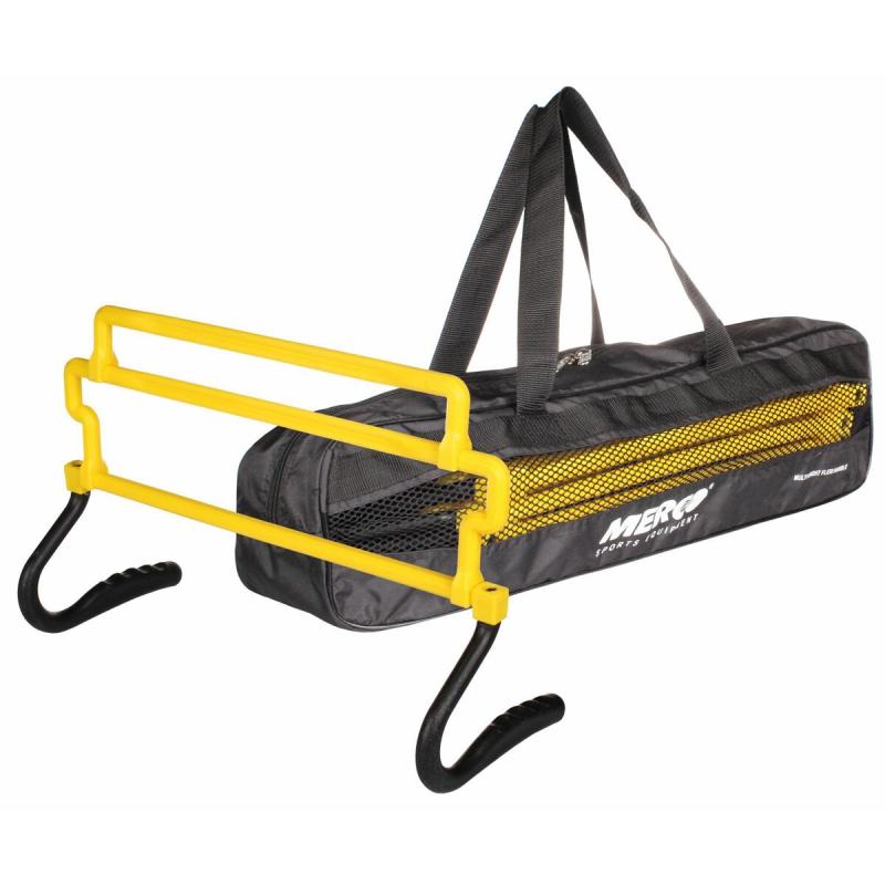 Merco Hurdle Set sada nastaviteľných prekážok žltá