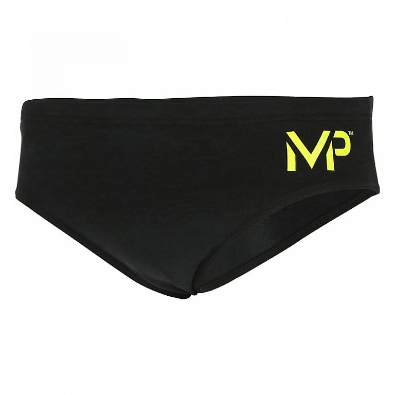 Michael Phelps Pánske plavky SOLID BRIEF - čierna