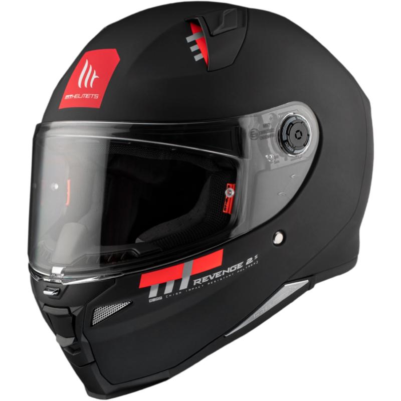 MT Helmets Integrálna prilba REVENGE 2 S SOLID A1 matná čierna + zľava 400,- na príslušenstvo