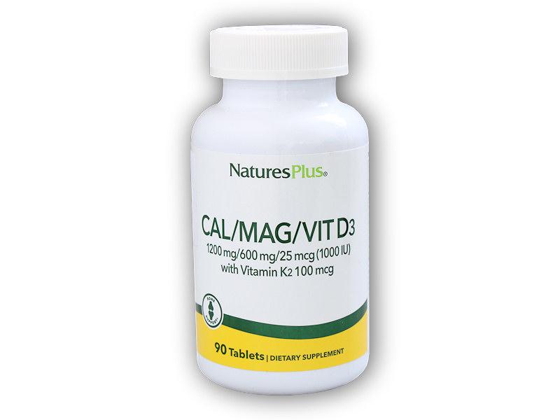 Natures Plus Source of Life Cal/Mag/D3 90 tablet