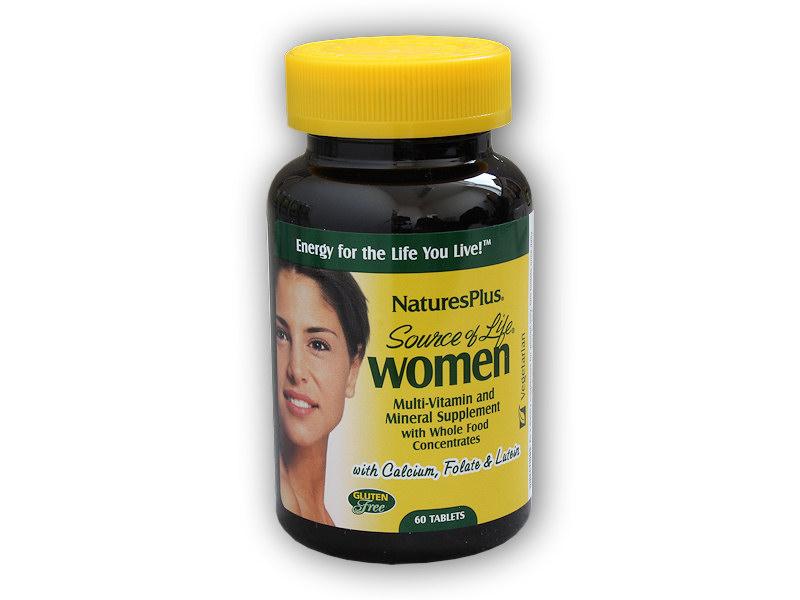 Natures Plus Source of Life Wommens 60 tabliet