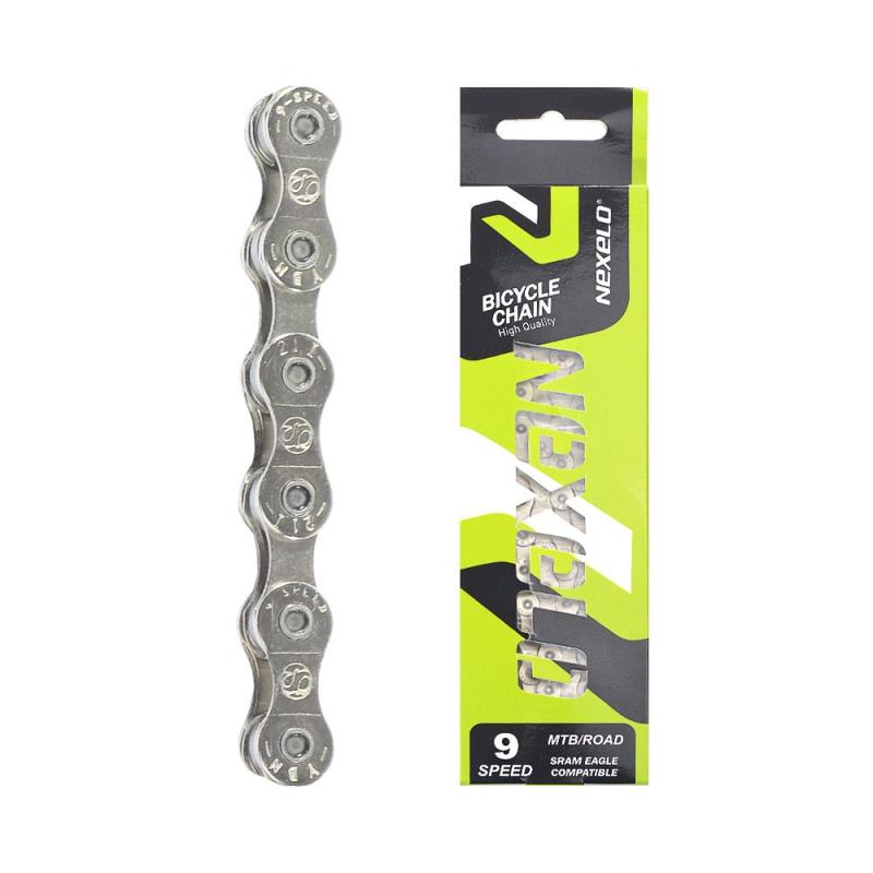 Nexelo 9 Rychlostí S2 Stříbrný 116 čl. řetěz