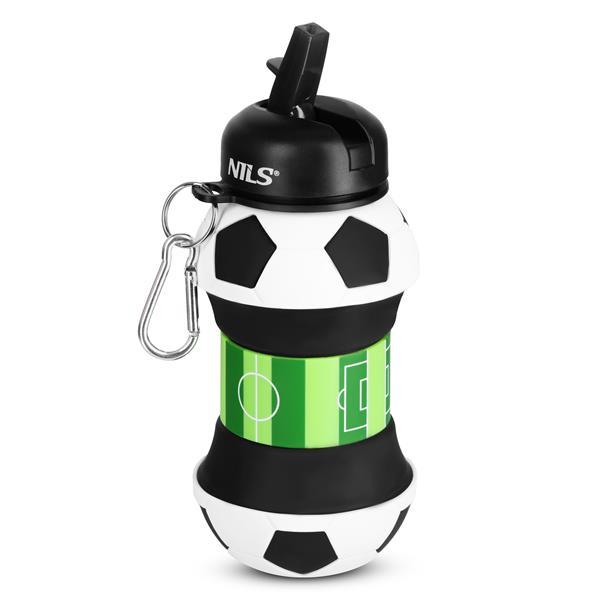 Nils Skladacia silikónová fľaša Camp NC4104 550ml futbal