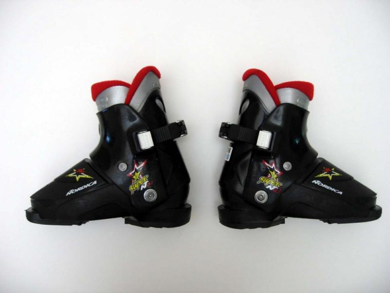 Nordica Dětské lyžáky - No.1 1 přezka černá 165 mm