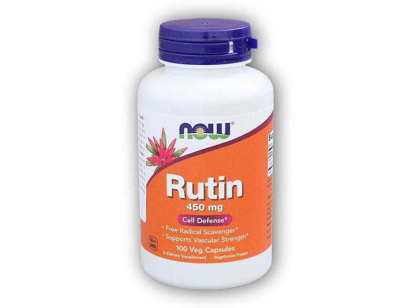 NOW Foods Rutin 450mg 100 rastlinných kapsúl